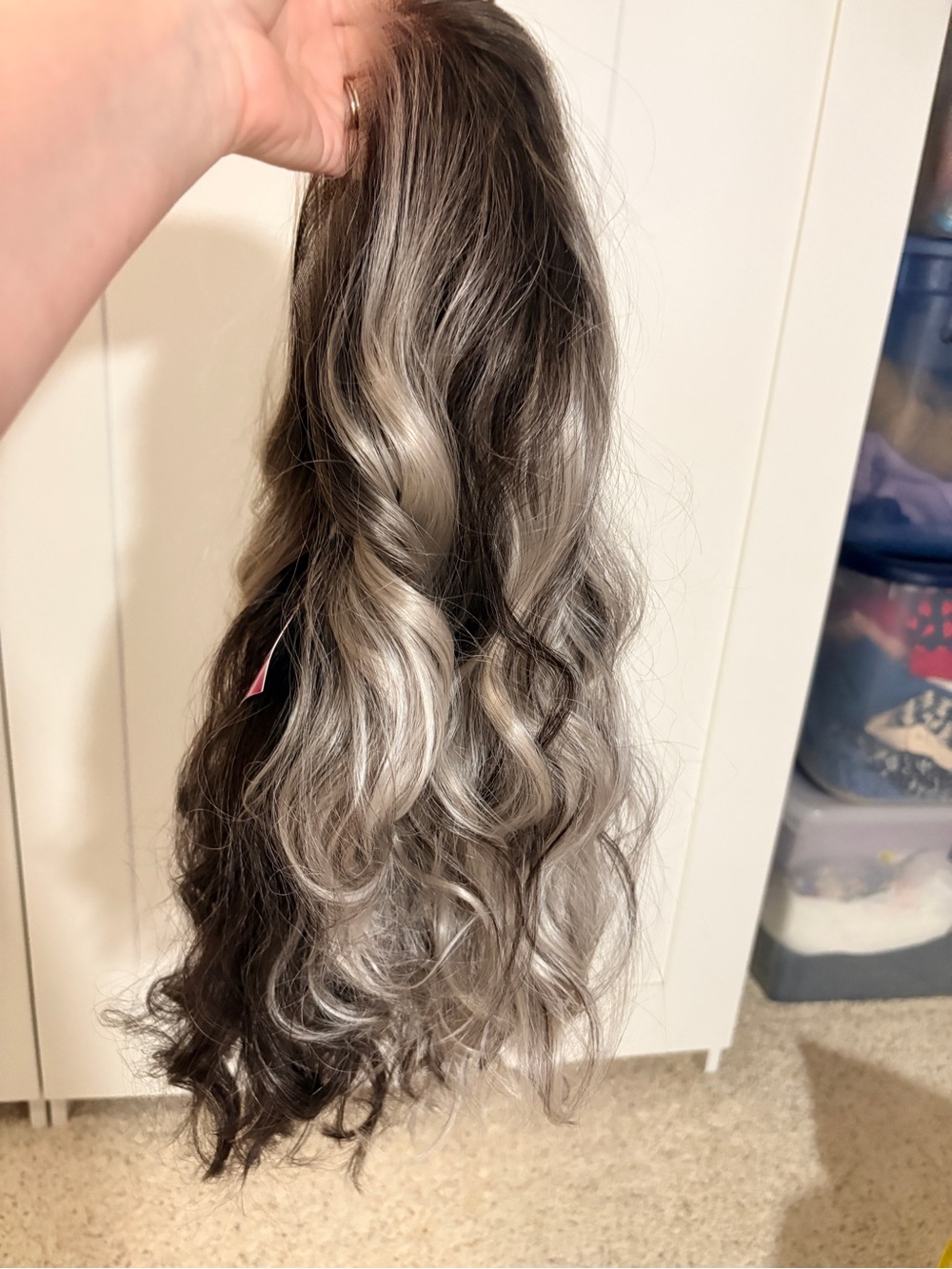 Chelsey Smith Crowns Cecily slate gray blend wig - Picture 5 of 14